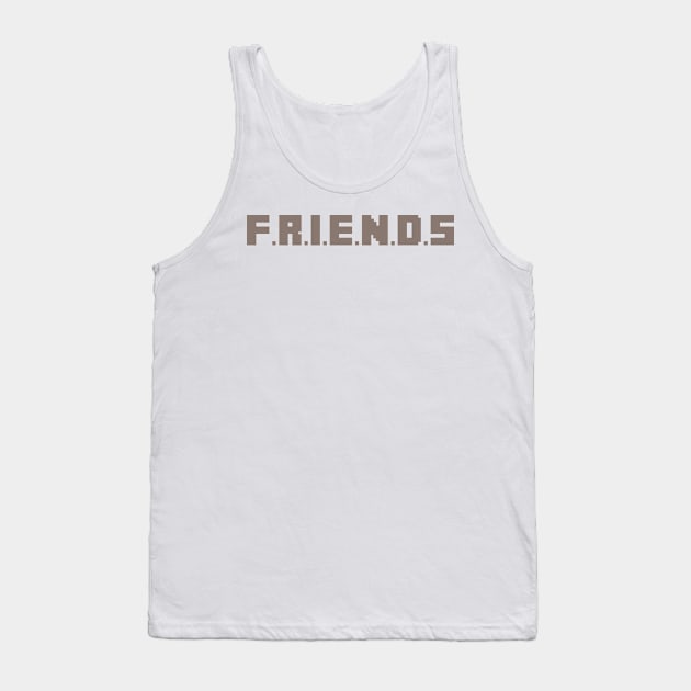 MInecraft Friends Tank Top by theStickMan_Official